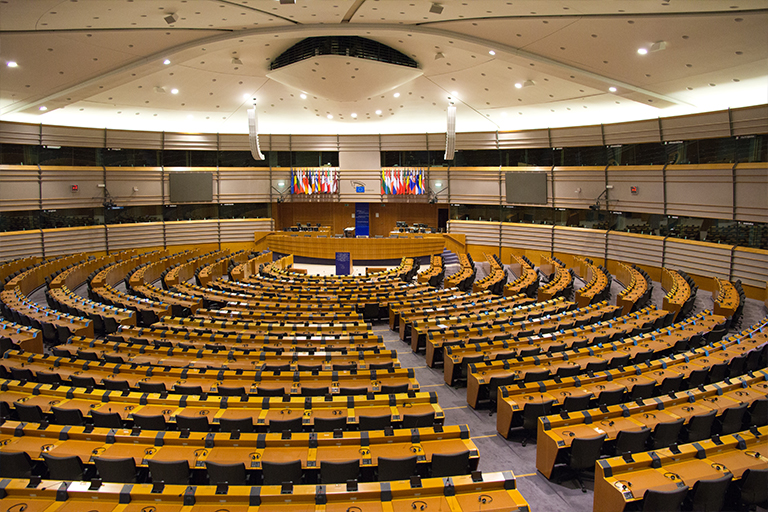 Hémicycle du Parlement européen